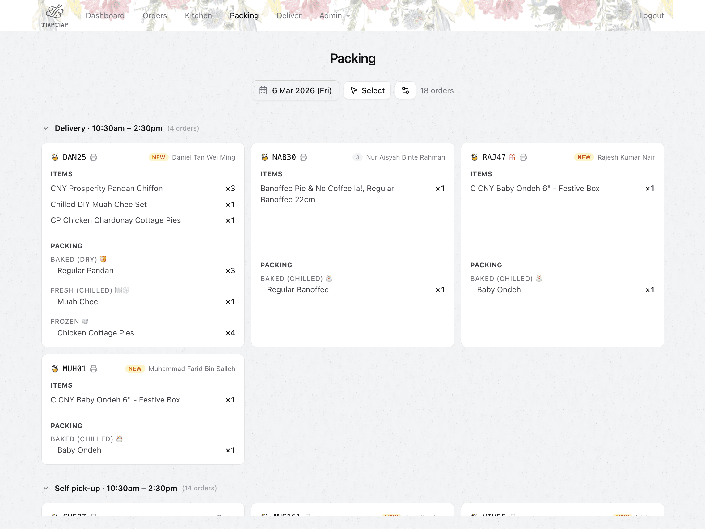 Order & Fulfilment Systems